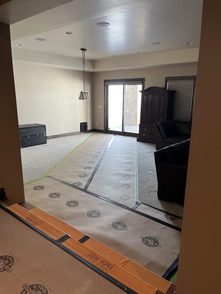 Surface Protection  during demolition project