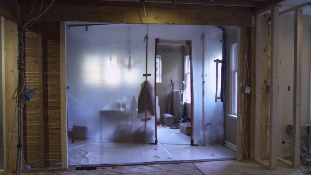 selective demolition and dust control