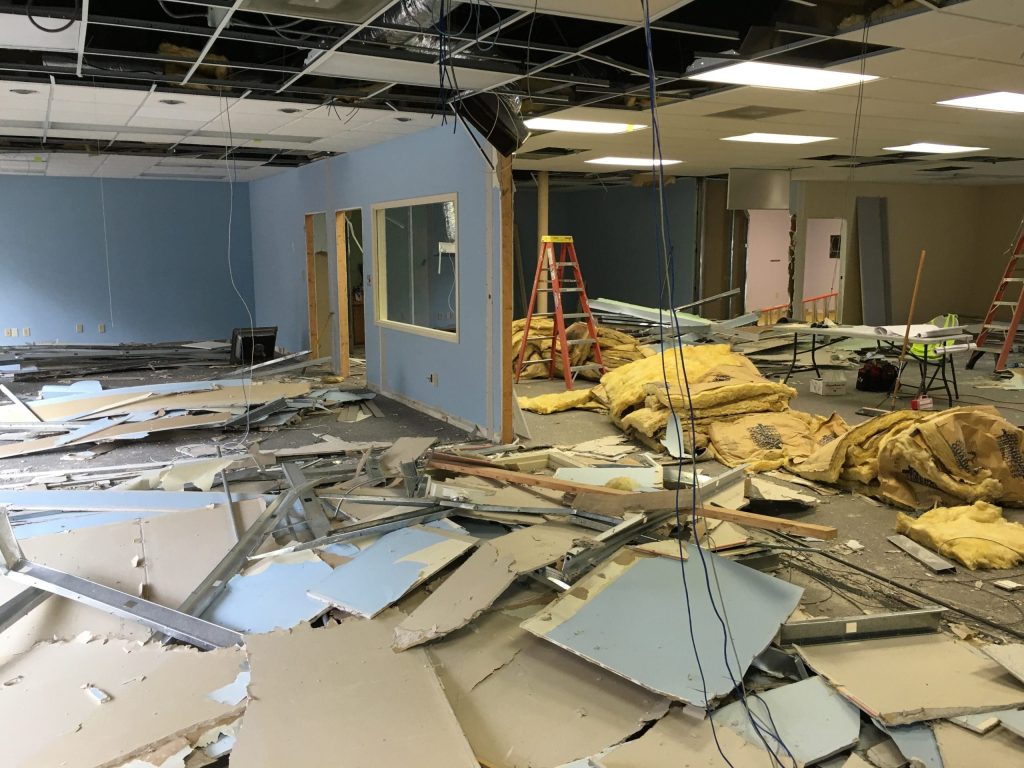 commercial interior demolition