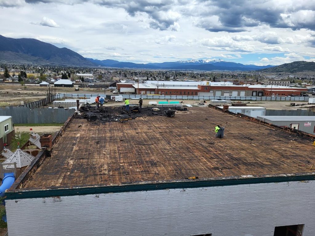 commercial roof removal 