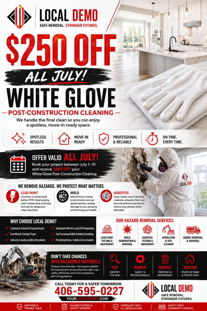 White-Glove Post-Construction Cleaning